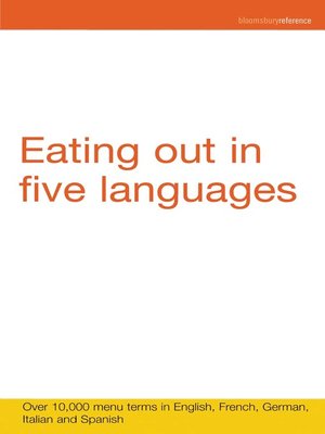 cover image of Eating Out In Five Languages